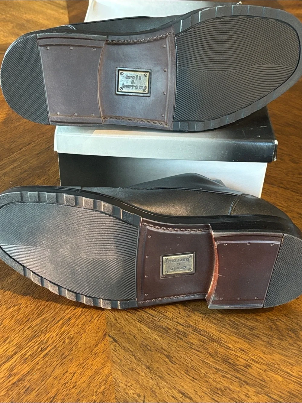 croft & barrow Black Leather Single Monk Strap Oxfords